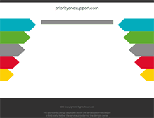 Tablet Screenshot of priorityonesupport.com